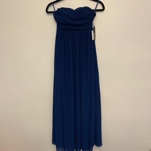 Lulu's Blue Prom Dress with Elegant Design